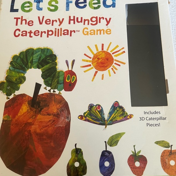 Toys | Lets Feed The Very Hungry Caterpillar Board Game Preschool Ages ...
